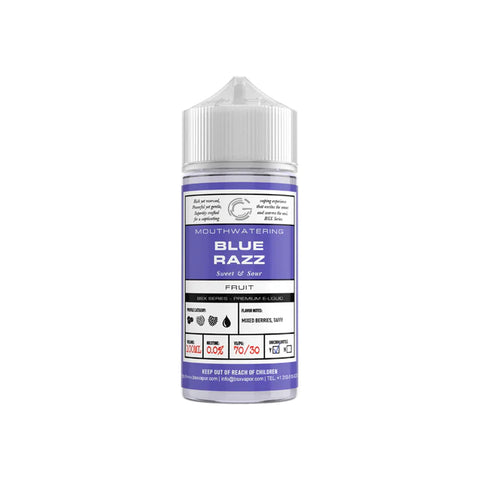 Glas Vapor 100ml - Basix Series - Blue Razz