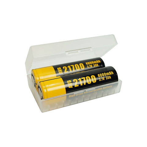 Dual 18650 & 21700 Battery Case