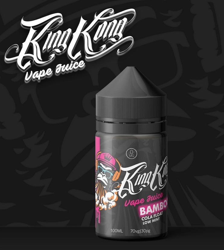 King Kong Vape Juice - Bamboo (Cola Float)