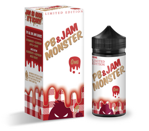 Jam Monster - Peanut Butter & Strawberry Jam