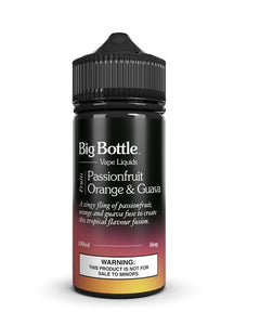 Big Bottle Vape Liquids - Passionfruit, Orange & Guava
